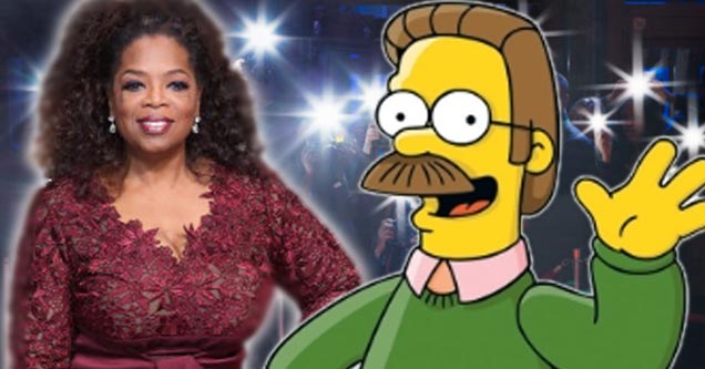 oprah and ned flanders are left handed