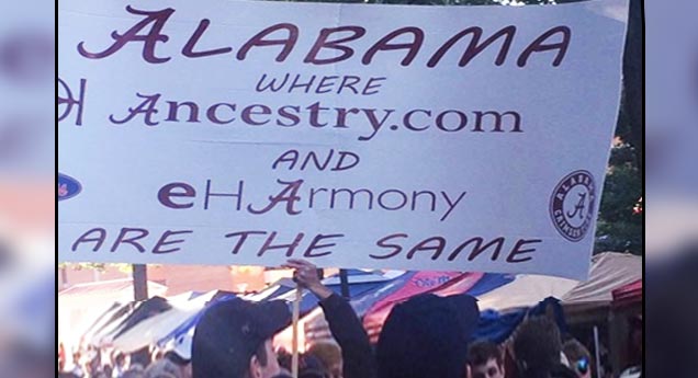 alabama where ancestry and eharmony is the same