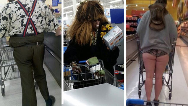 odd people seen at walmart