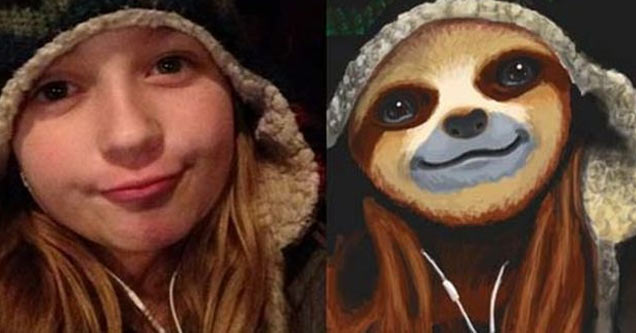 guy turns people into sloths