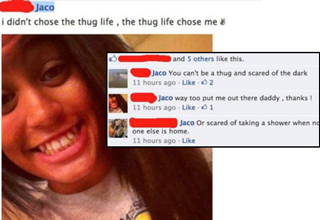Facebook is like a megaphone for stupidity