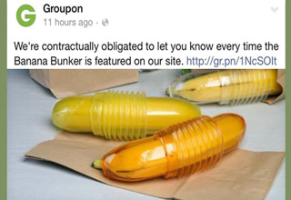 Facebook users have a field day with the "Banana Bunker".
