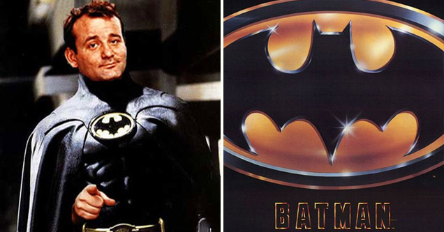 Bill Murray as batman