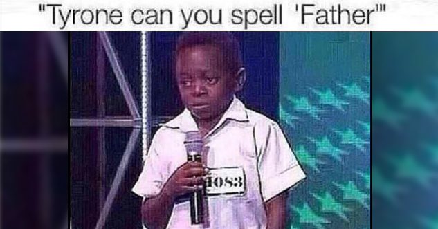 child at a spelling bee contest