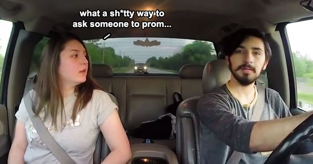 Prom Proposal Does NOT Go As Planned