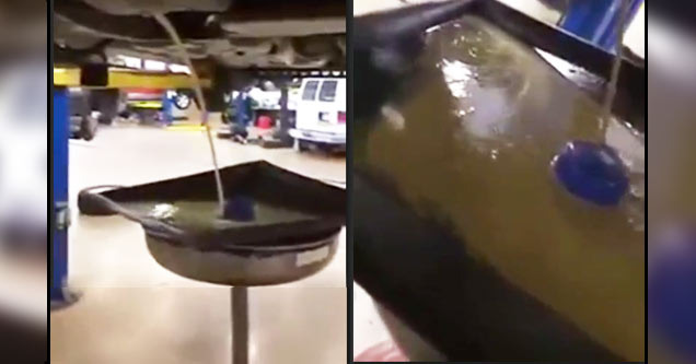 Woman Completely Filled Her Car's Engine With Water