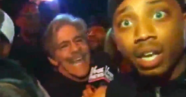 Geraldo Nearly Comes to Blows with Baltimore Protester