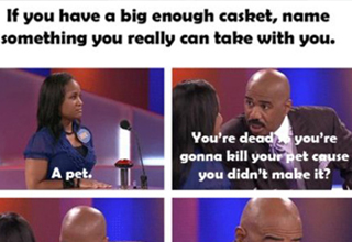 Steve Harvey's reactions are completely priceless. How can people be so stupid?! Here's some favorite moments from the show.