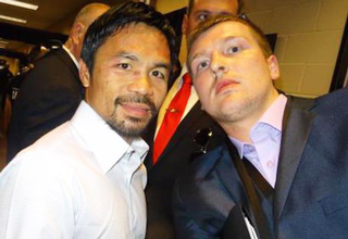 He blended into Leonardo DiCaprio’s entourage and gained VIP entrance.