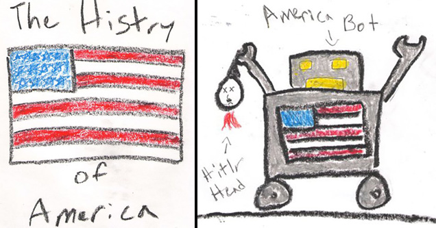 The History of America Explained by a 5 Year Old