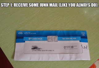 5 easy steps on how to handle your junk mail.