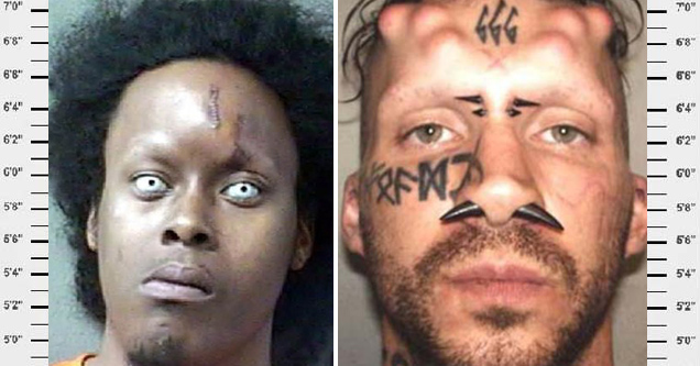 31 Crazy Scary Mugshots