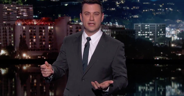 Jimmy Kimmel Bids a Moving Farewell for Letterman’s Last Night