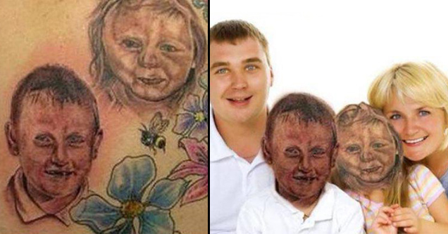 12 Horrible Tattoos Over The Real-Life Version