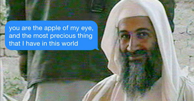 Trolling Tinder With Osama bin Laden's Love Letters