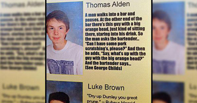 These Kids Created What May be the Most Elaborate Yearbook Joke