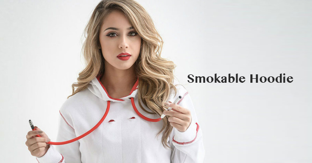 Smokable hoodie