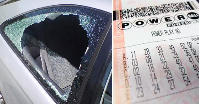 Car Burglar Overlooks Lotto Ticket Worth $1 Million