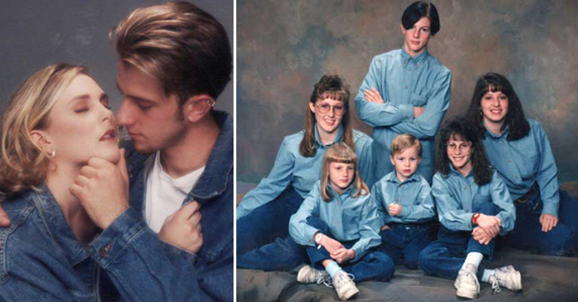 30 Denim Filled Family Photos