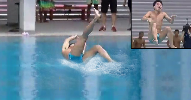 The Filipino Diving Team Has A Little Trouble...