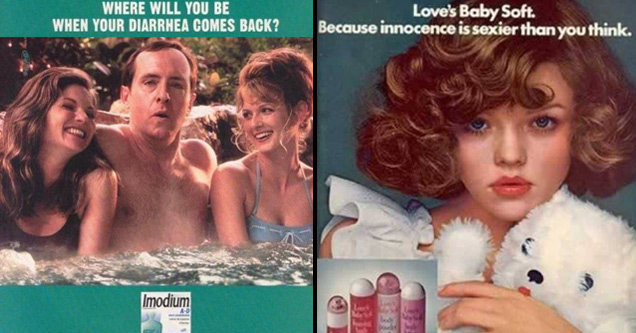 16 Vintage Ads Considered Inappropriate Today