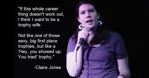 trophy wife humor - Jones