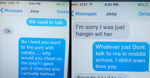 11-Year-Old Girl Delivers Major Text Burn To Boyfriend