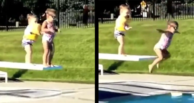 Impatient Little Kid Takes Matters Into His Own Hands