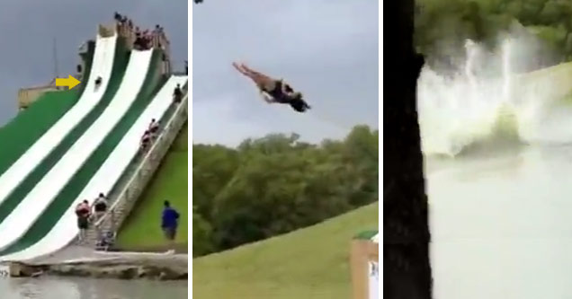 Girl Executes The Perfect Backflop