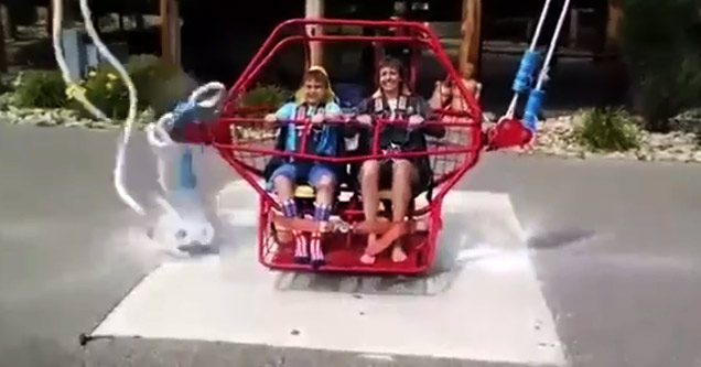 Kid's Life Flashes Before His Eyes When Ride Breaks