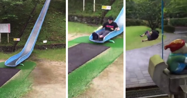 Ride This Slide At Your Own Risk