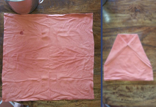 This is the most impressive way to fold a napkin.