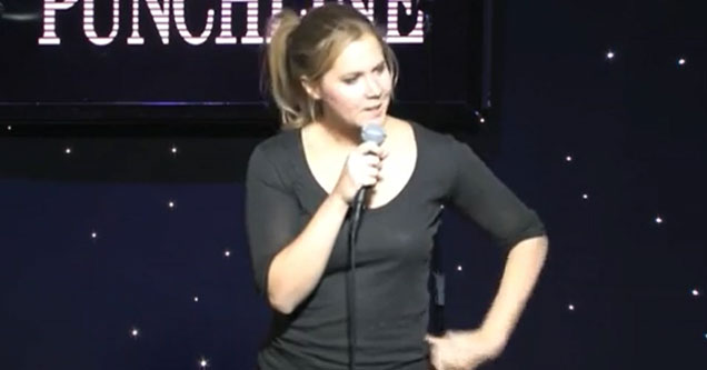 Amy Schumer Shuts Down Heckler