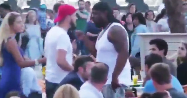 Big Dude Gets KO'd For Talking Sh*t