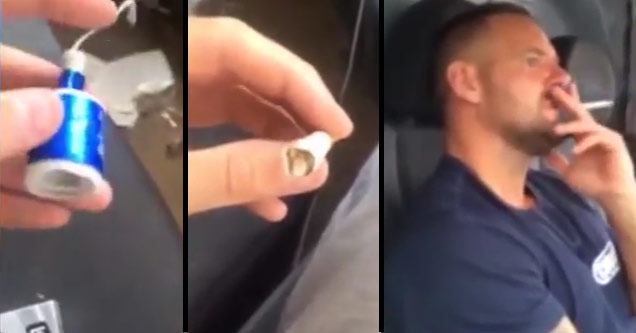 The Classic Firework In The Cigarette Prank