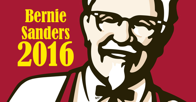 kfc - Bernie Sanders