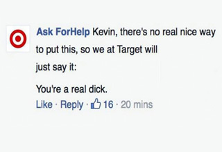 Target recently decided to move away from gender specific signs and labeling around their stores. Seeing a clear opportunity to troll people who are angry over nothing, Mike Melgaard took to Target's Facebook page to ruffle some feathers.