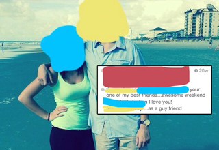 Not their girlfriend, but "girl who is a friend."