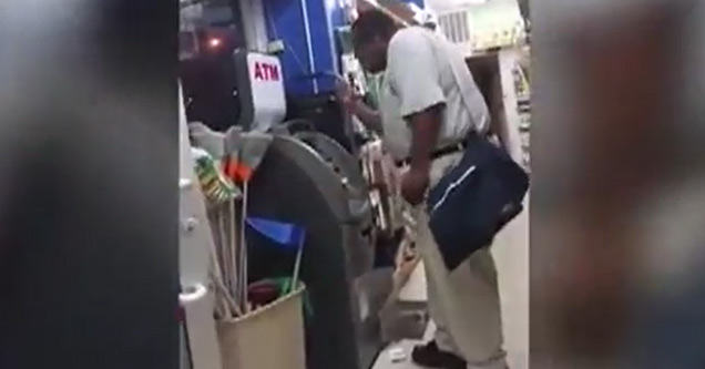 Man Goes Nuts When Atm Won’t Give Him His Money