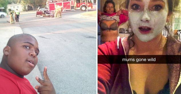 15 Inappropriate Selfies | snapchat fail - mums gone wild | disgusting selfies