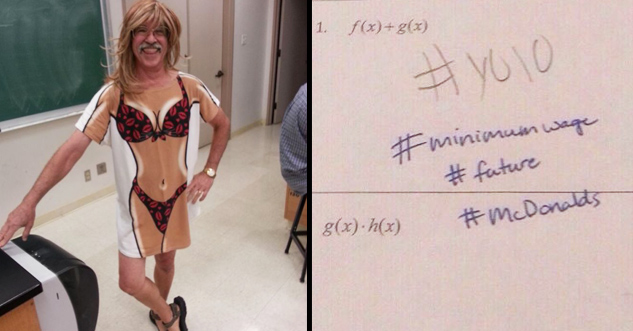 15 Times Teachers Had The Best Sense of Humor