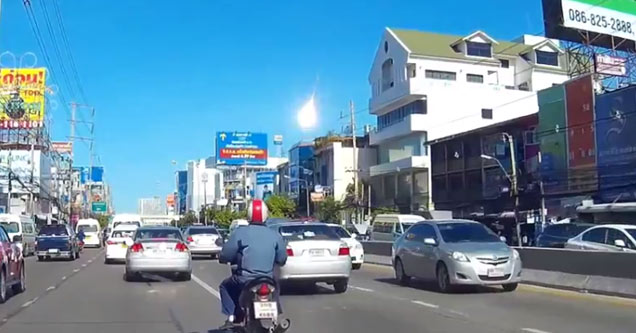 Massive Fireball from Space Witnessed in Thailand