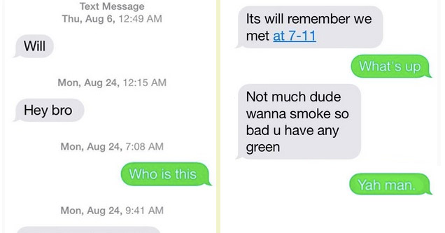 Guy Texts The WRONG Person Instead Of His Dealer