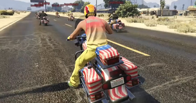 How To Win A GTA V Motorcyle Race