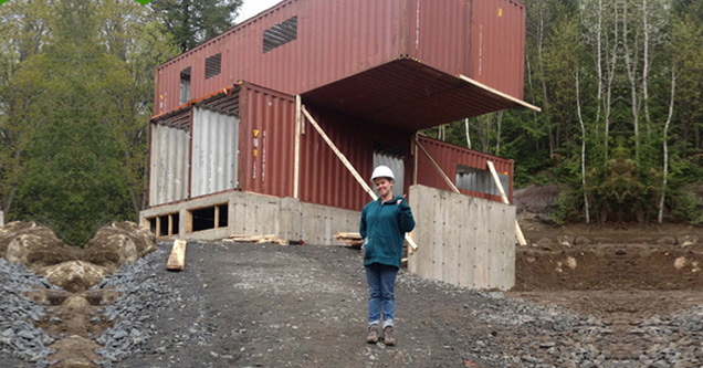 Man Turns Shipping Containers Into A Luxurious Home