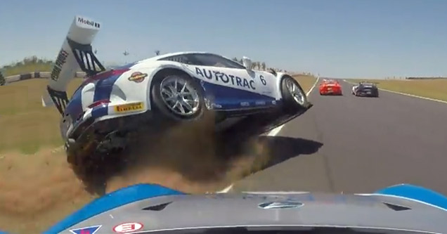 17 Year Old Flips $250k Porsche During Race