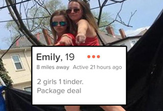 These girls know exactly what it takes to get it done on <a href=https://www.ebaumsworld.com/pictures/funny-tinder-profiles-that-you-gotta-swipe-right-on/85995550/> Tinder</a>, true experts they are indeed. 