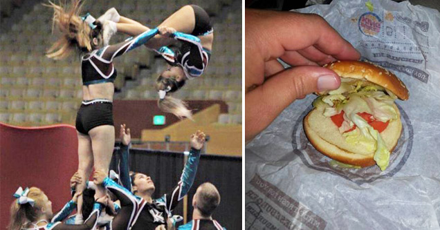 cheerleading | fast food you had one job