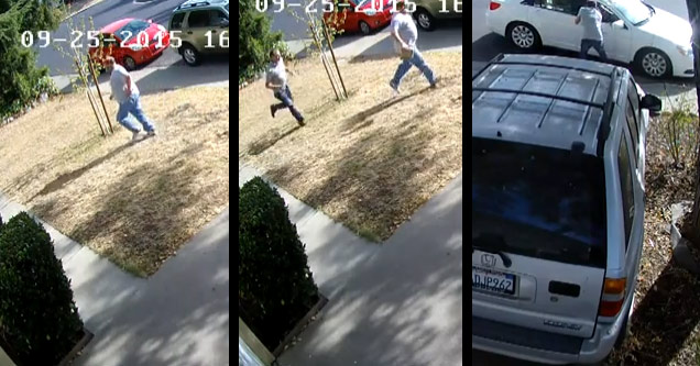 Package Thief Gets A Taste Of His Own Medicine