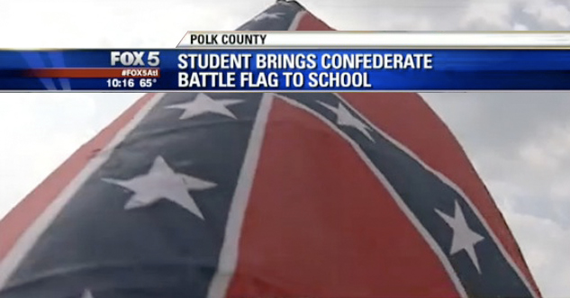 High School Put on Lockdown Because of Confederate Flag